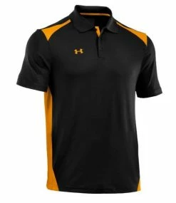 Under Armour Men's Team Colorblock Polo Golf Shirt, 1243082 -Baseball Caps & Hats Shop 1243082 003 1 34007.1678884331.1280.1280