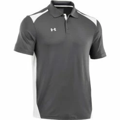 Under Armour Men's Team Colorblock Polo Golf Shirt, 1243082 -Baseball Caps & Hats Shop 1243082 040 1 48968.1678884330.1280.1280
