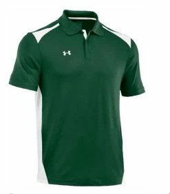 Under Armour Men's Team Colorblock Polo Golf Shirt, 1243082 -Baseball Caps & Hats Shop 1243082 301 1 41949.1678884330.1280.1280