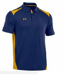Under Armour Men's Team Colorblock Polo Golf Shirt, 1243082 -Baseball Caps & Hats Shop 1243082 411 1 01793.1678884331.1280.1280