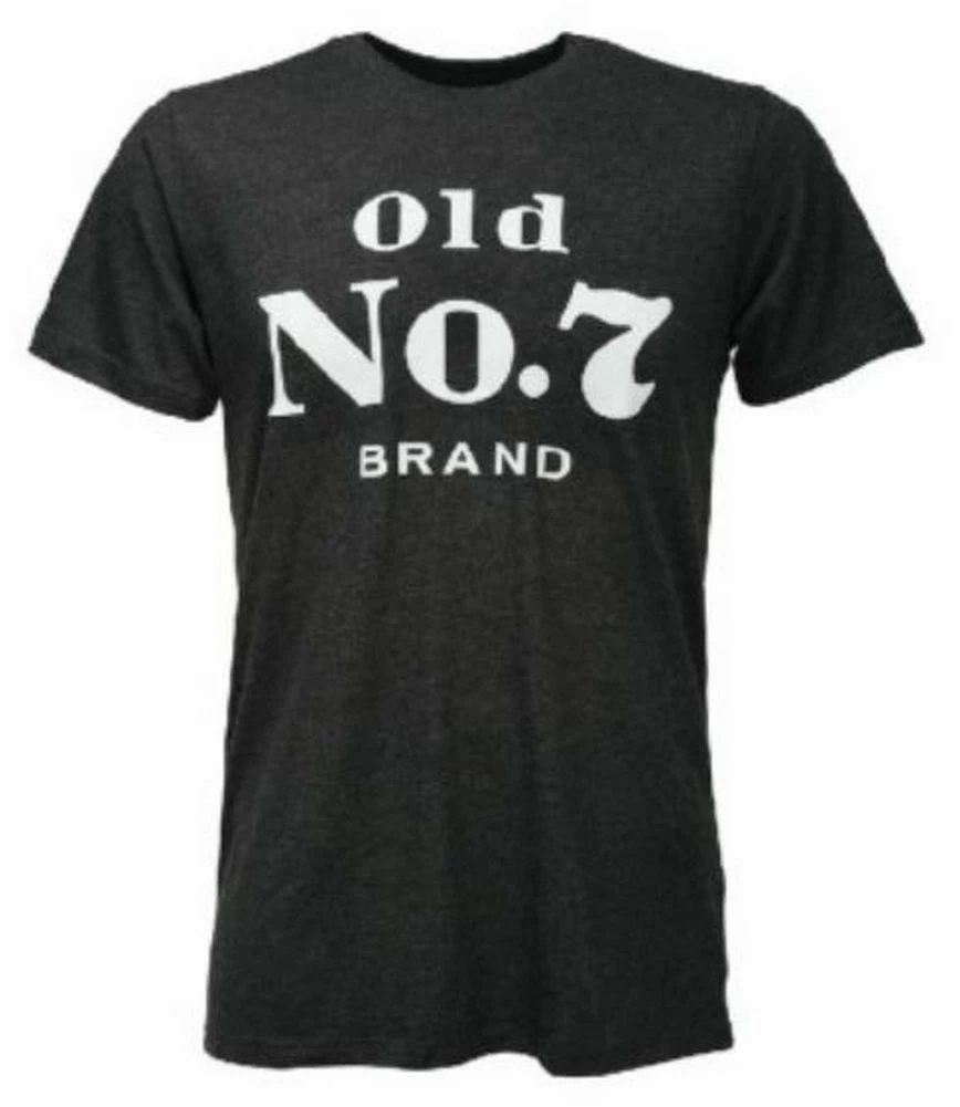 Jack Daniels Men's JD Old No. 7 Tee T-shirt Top Whiskey Liquor Bourbon Black 1 Jack Daniels Men's JD Old No. 7 Tee T-shirt Top Whiskey Liquor Bourbon Black