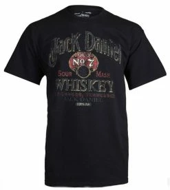 Jack Daniels Men's Daniel's Sour Mash Whiskey Graphic Tee T-Shirt 15261438JD-89