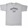 Jack Daniels Mens Daniels Since 1866 Short Sleeve T-Shirt Tee Gray 15261486JD-79