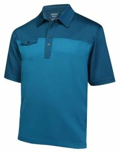 Ogio Men's Barclay Golf Polo Shirt Moisture Wick UV Protect 2 Colors 1603
