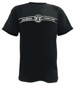 Jack Daniels Men's Lynchburg Tennessee No. 7 Short Sleeve T-Shirt 33261445JD-89