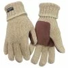 Northstar Mens Full Finger Ragg Wool Glove 3M Thinsulate 40 Gram Insulation Rag