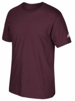 Adidas Men's Adult Short Sleeve Logo T-Shirt Tee 100% Cotton Color Choice 3720A -Baseball Caps & Hats Shop 3720 maroon 1 41526.1675287756.1280.1280