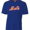 Fanatics Mens MLB New York Mets Taped Up Tee T-Shirt Short Sleeve Baseball