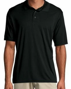 Hanes Men's Sport FreshIQ Cool DRI Performance Polo Shirt Golf Color Choice 4800 -Baseball Caps & Hats Shop 4800 black 1 21803.1678753642.1280.1280