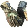 Northstar Unisex Waterproof Thinsulate Lined Camoflauge Gloves, Green/Tan. 502CA