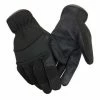Northstar Suede Palm Lightweight Work Gloves Unisex Unlined Synthetic Black 58BK