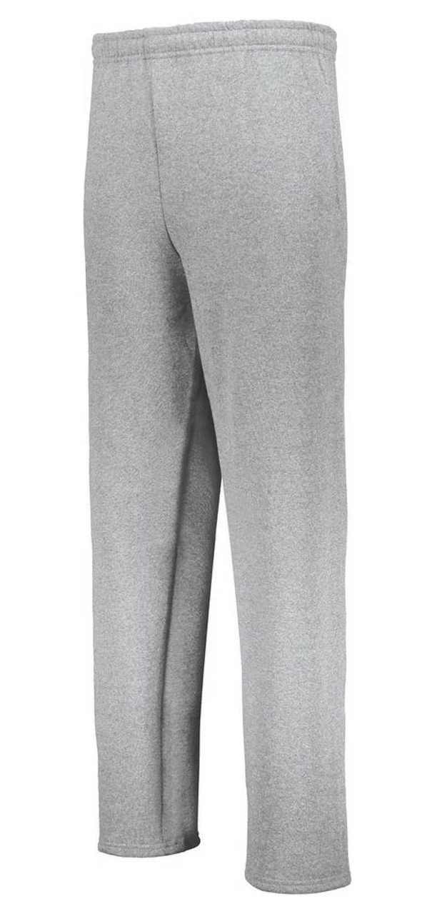 Russell Athletic Men's Dri-Power Open Bottom Pocket Sweatpants - Oxford Gray 1 Russell Athletic Men's Dri-Power Open Bottom Pocket Sweatpants - Oxford Gray