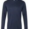 Russell Athletic Men's Dri-Power Performance Long Sleeve Shirt - Navy Blue