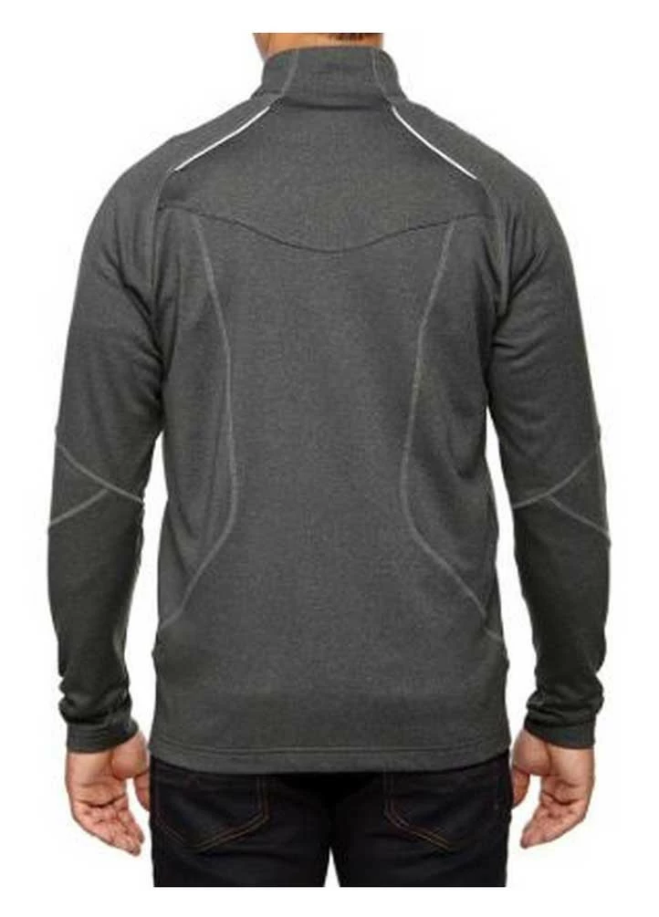 USA Hockey Men's Zip Gravity Performance Fleece Jacket Athletic Sweatshirt Gray 2 USA Hockey Men's Zip Gravity Performance Fleece Jacket Athletic Sweatshirt Gray - Image 2