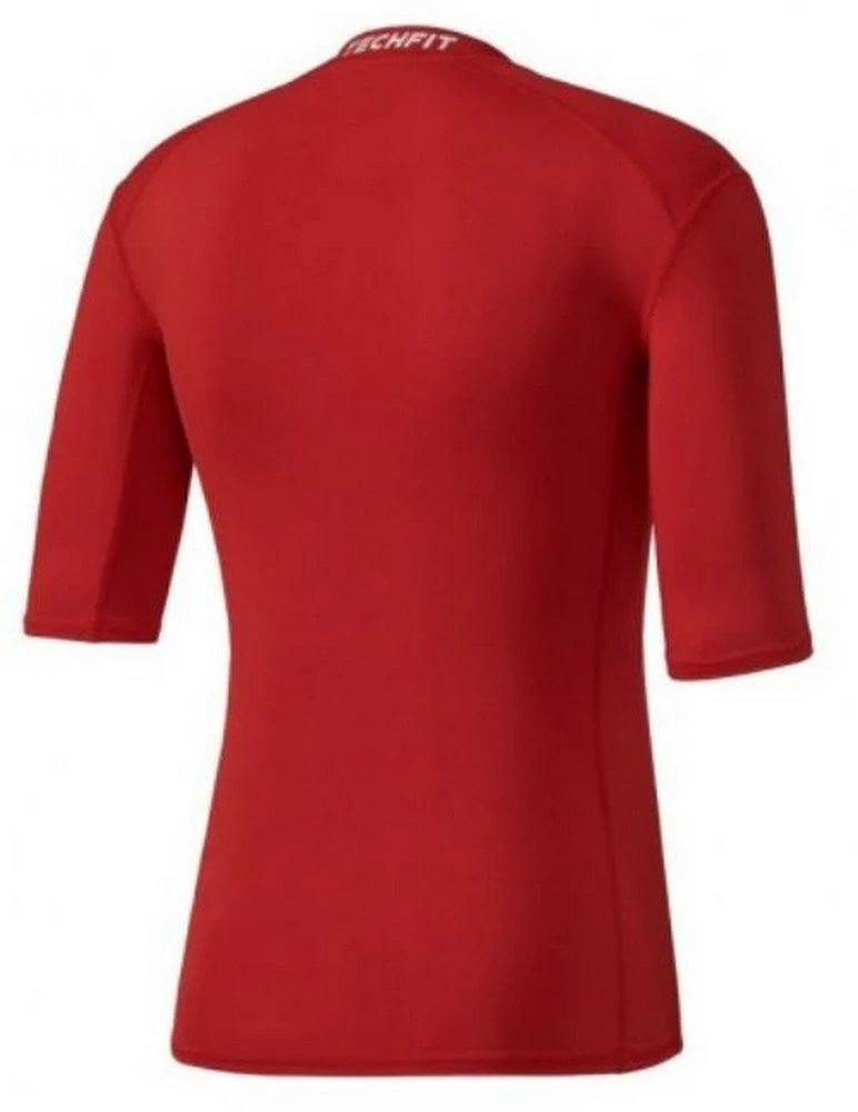 Adidas Men's Techfit Baselayer Compression 1/2 Sleeve Tee Top Athletic Work-out 2 Adidas Men's Techfit Baselayer Compression 1/2 Sleeve Tee Top Athletic Work-out - Image 2