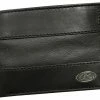 Rawlings Quagga Bases Loaded Bi-fold Wallet Baseball Leather Black RW80004-001