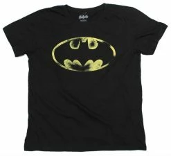 Batman Men's Tee T-Shirt Super Hero DC Comics Marvel Justice League BatmanFaded
