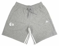 Adidas Men's NHL Chicago Blackhawks Hockey Workout Practice Sport Short (M)