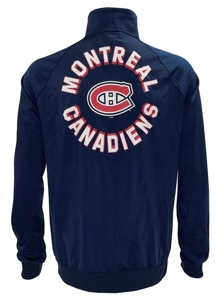 Adidas Mens NHL Montreal Canadiens Hockey Full Zip Sweatshirt Active Sport (M) 2 Adidas Mens NHL Montreal Canadiens Hockey Full Zip Sweatshirt Active Sport (M) - Image 2
