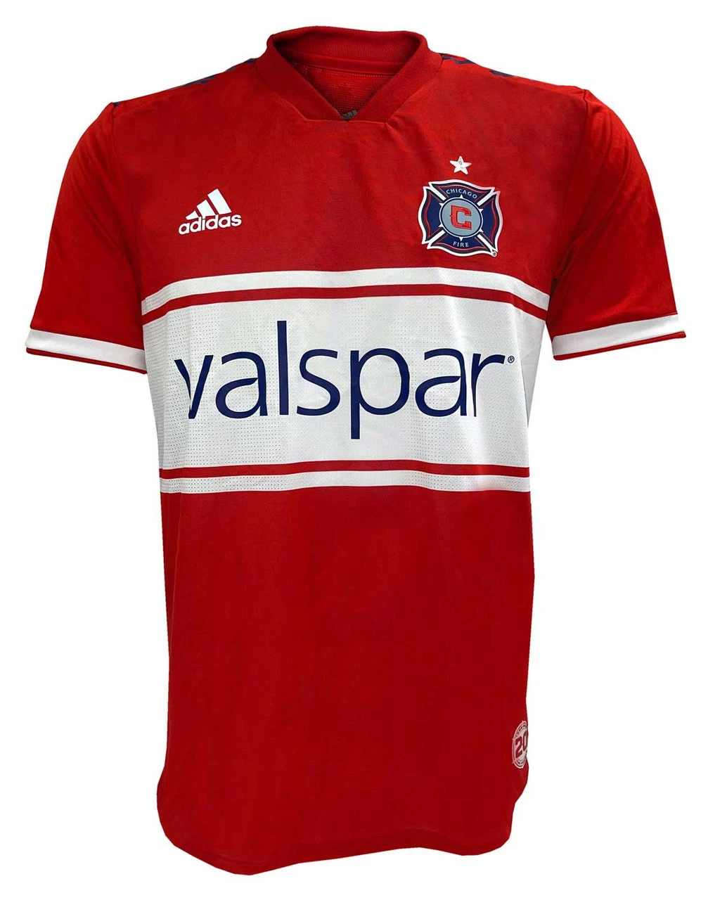 Adidas Men's MLS Chicago Fire (2 Pack) Soccer Jersey & S/S Tee T-Shirt (M) 2 Adidas Men's MLS Chicago Fire (2 Pack) Soccer Jersey & S/S Tee T-Shirt (M) - Image 2