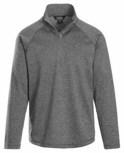 Landway Men's Alpha Heathered 1/4-Zip Pullover Shirt Athletic Color Option CL-39 -Baseball Caps & Hats Shop cl 39252520hgy 1 92239.1678391260.1280.1280