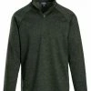 Landway Men's Alpha Heathered 1/4-Zip Pullover Shirt Athletic Color Option CL-39