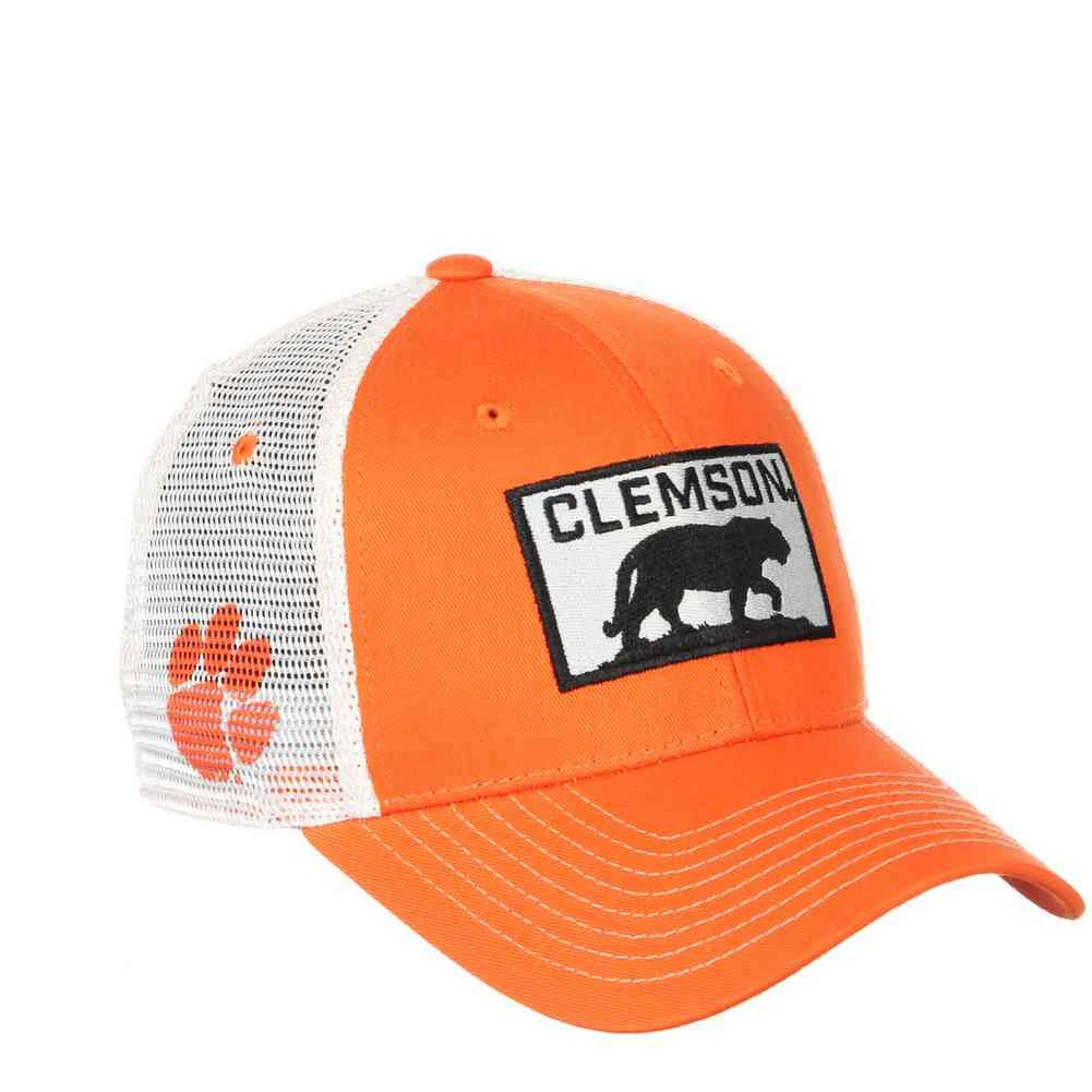 Zephyr Clemson University Tigers Badge Hat Baseball Cap South Carolina Adjust 2 Zephyr Clemson University Tigers Badge Hat Baseball Cap South Carolina Adjust - Image 2