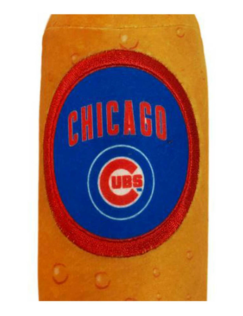 Pets First Chicago Cubs Beer Bottle Squeaker Plush Dog Toy - Brown/Blue 2 Pets First Chicago Cubs Beer Bottle Squeaker Plush Dog Toy - Brown/Blue - Image 2