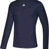 Adidas Creator Long Sleeve Tee Shirt Climalite TShirt Navy EK0124
