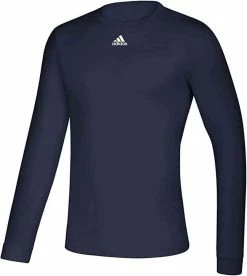 Adidas Creator Long Sleeve Tee Shirt Climalite TShirt Navy EK0124