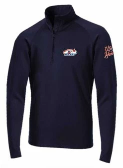 USA Hockey Men's 1/2 Zip Performance Pullover Top Athletic Shirt Color Choice