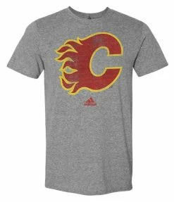 Adidas Men's NHL Calgary Flames Hockey (3 Pack) 2 L/S, 1 S/S Tees T-Shirt (S) -Baseball Caps & Hats Shop flames3 3 20226.1667489901.1280.1280