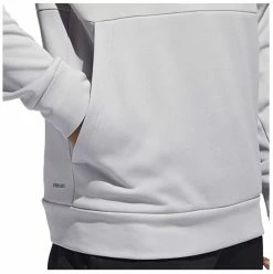 Adidas Men's Team Issue Training Pullover Hooded Sweatshirt � Gray/White -Baseball Caps & Hats Shop fq0153 3 05986.1667488512.1280.1280