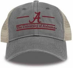 The Game University Of Alabama "A" Logo Split Bar Adjustable Cap � Red