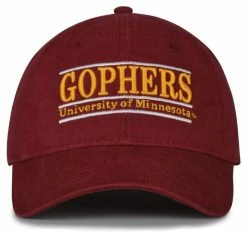 The Game University Of Minnesota Golden Gophers Bar Design Adjustable Cap�Maroon