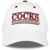 The Game University Of South Carolina Gamecocks 'Cocks' Bar Adjustable Cap-White