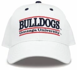 The Game Gonzaga University Bulldogs Embroidered Bar Adjustable Snapback Cap