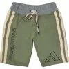 Adidas Men's Daniel Patrick & James Harden 3-Stripes Shorts Legacy Green/Linen