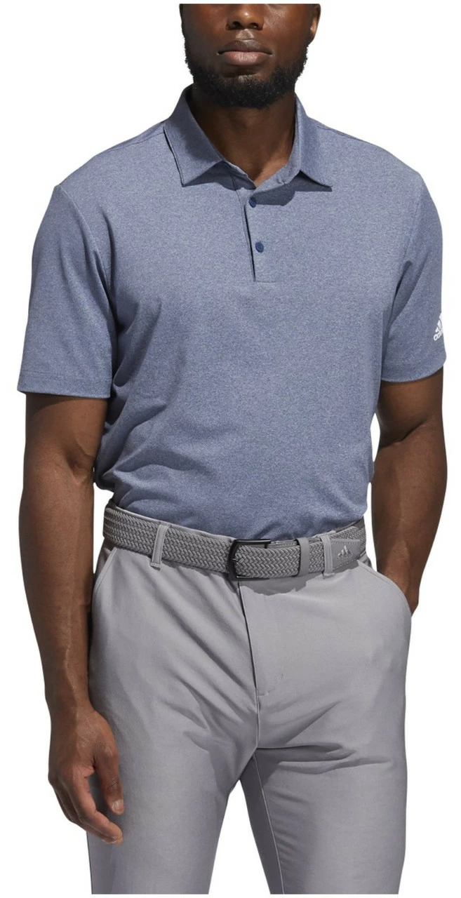 Adidas Men's Ultimate 365 Aeroready Heather Golf Polo Shirt – Crew Navy Melange 1 Adidas Men's Ultimate 365 Aeroready Heather Golf Polo Shirt – Crew Navy Melange