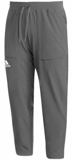 Adidas Men's Team Sideline 21 Woven Slim Leg Training Pants – Team Grey/White