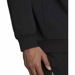 Adidas Men's Essentials Feelcozy Fleece Sweatshirt Crew Sweater GV5295 Black 5 Adidas Men's Essentials Feelcozy Fleece Sweatshirt Crew Sweater GV5295 Black -Baseball Caps & Hats Shop gv5295 3 88407.1675362174.1280.1280