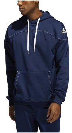 Adidas Men's Stadium Aeroready Fleece Pullover Hoodie – Team Navy Blue