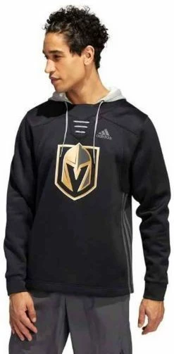 Adidas Men's NHL Las Vegas Golden Knights Skate Lace Hoodie Hoody Sweatshirt