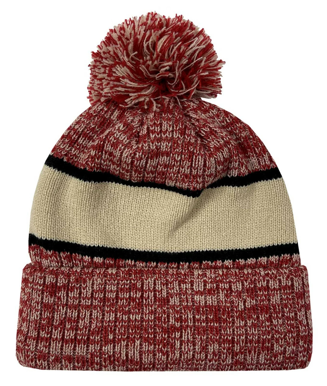 Zephyr Indiana University Hoosiers Brighton Retro Style Beanie W/Fleece Lining 2 Zephyr Indiana University Hoosiers Brighton Retro Style Beanie W/Fleece Lining - Image 2