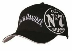 Jack Daniels Men's Tried And True Baseball Cap - Black JD77-82