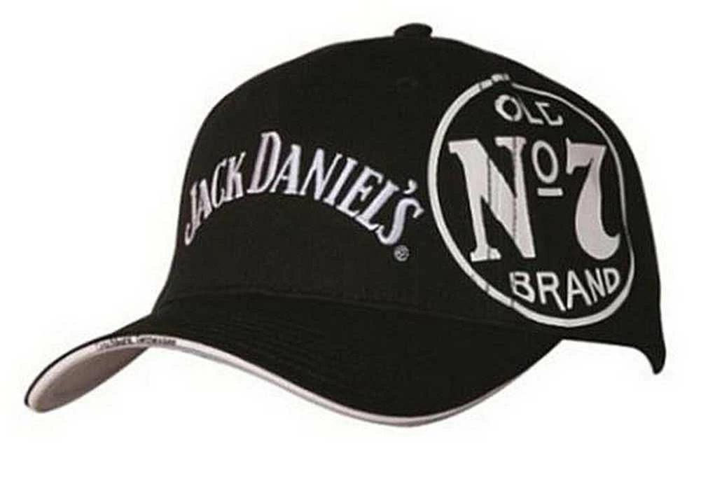 Jack Daniels Men's Tried And True Baseball Cap - Black JD77-82 1 Jack Daniels Men's Tried And True Baseball Cap - Black JD77-82