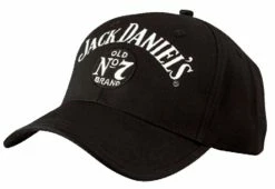 Jack Daniels Men's JD Understatement Baseball Ball Cap Hat Black/White JD77-F