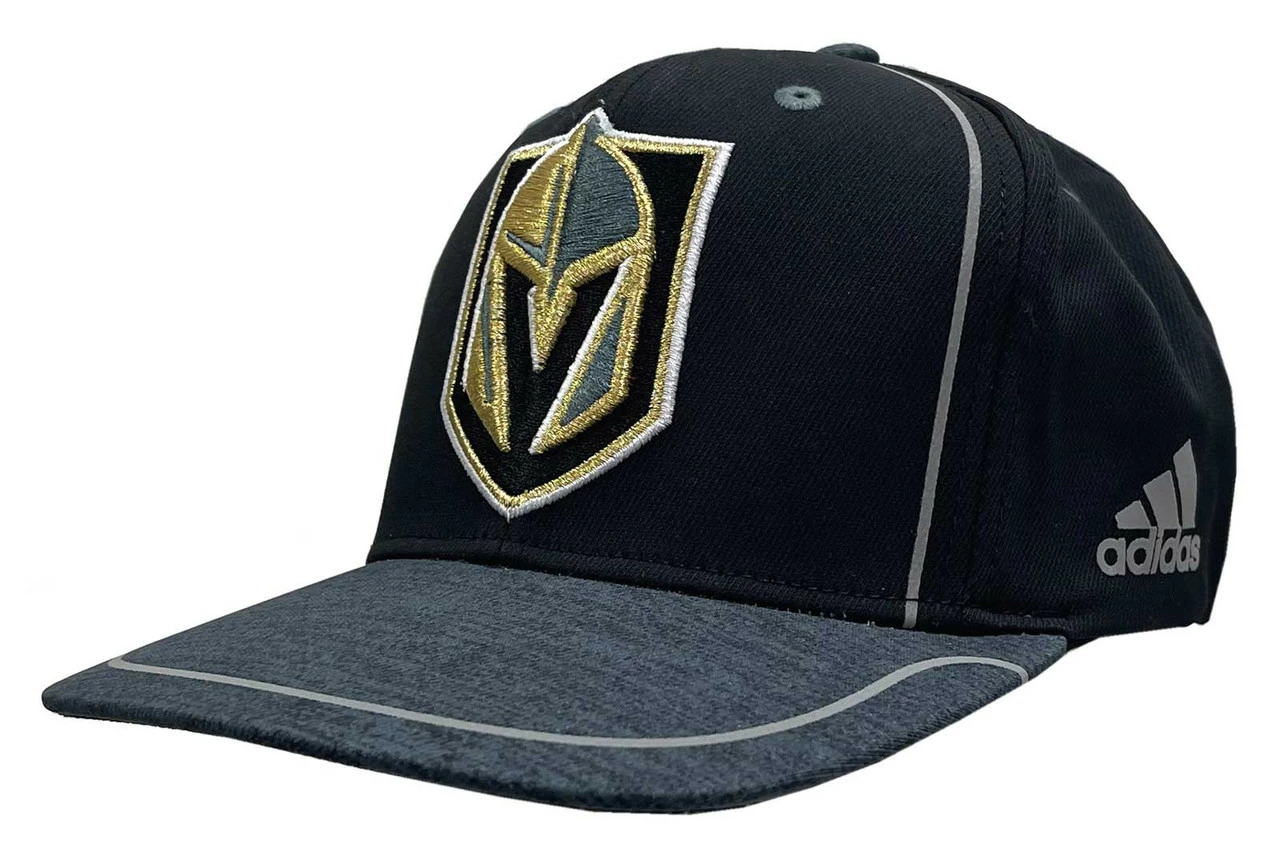Adidas Mens NHL Las Vegas Knights Hockey (3 Pack) Adjust Baseball Cap & Knit Cap 2 Adidas Mens NHL Las Vegas Knights Hockey (3 Pack) Adjust Baseball Cap & Knit Cap - Image 2