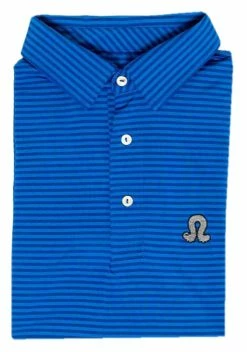 Southern Seam Kenzley Striped Short Sleeve Golf Polo Shirt - Double Blue -Baseball Caps & Hats Shop knzdb1 3 60736.1667489117.1280.1280