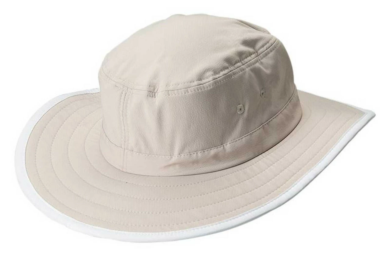 Marucci Men's 'M' Stretch Bonnie Hat, Moisture-Wicking Sweatband - Tan/White 2 Marucci Men's 'M' Stretch Bonnie Hat, Moisture-Wicking Sweatband - Tan/White - Image 2